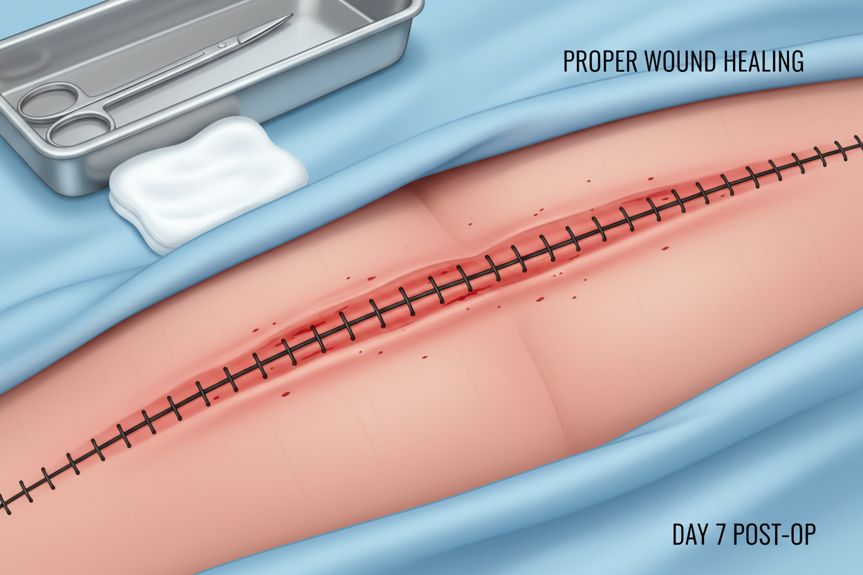 CLEAN SURGICAL WOUND